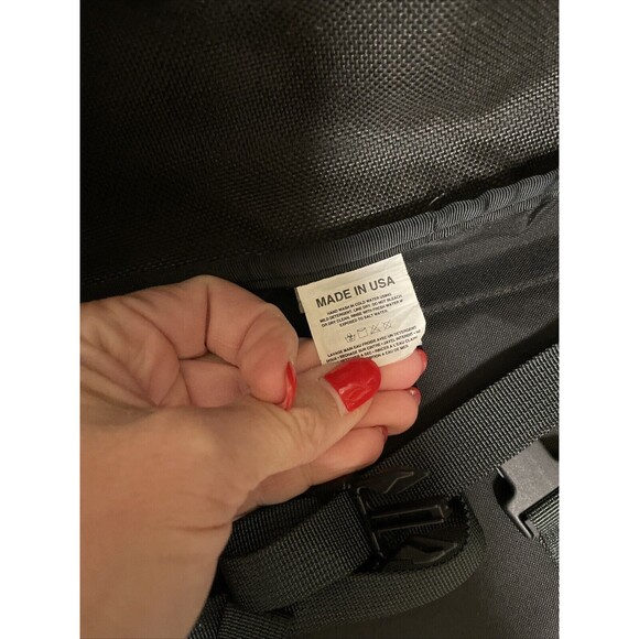 Vintage Patagonia Convertible Travel Briefcase - Backpack Overnight Bag Black - Picture 9 of 16